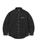 Load image into Gallery viewer, [THISISNEVERTHAT] WASHED DENIM SHIRT - BLACK
