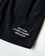 Load image into Gallery viewer, [WESTERN HYDRODYNAMIC RESEARCH] NYLON SHORTS - BLACK 
