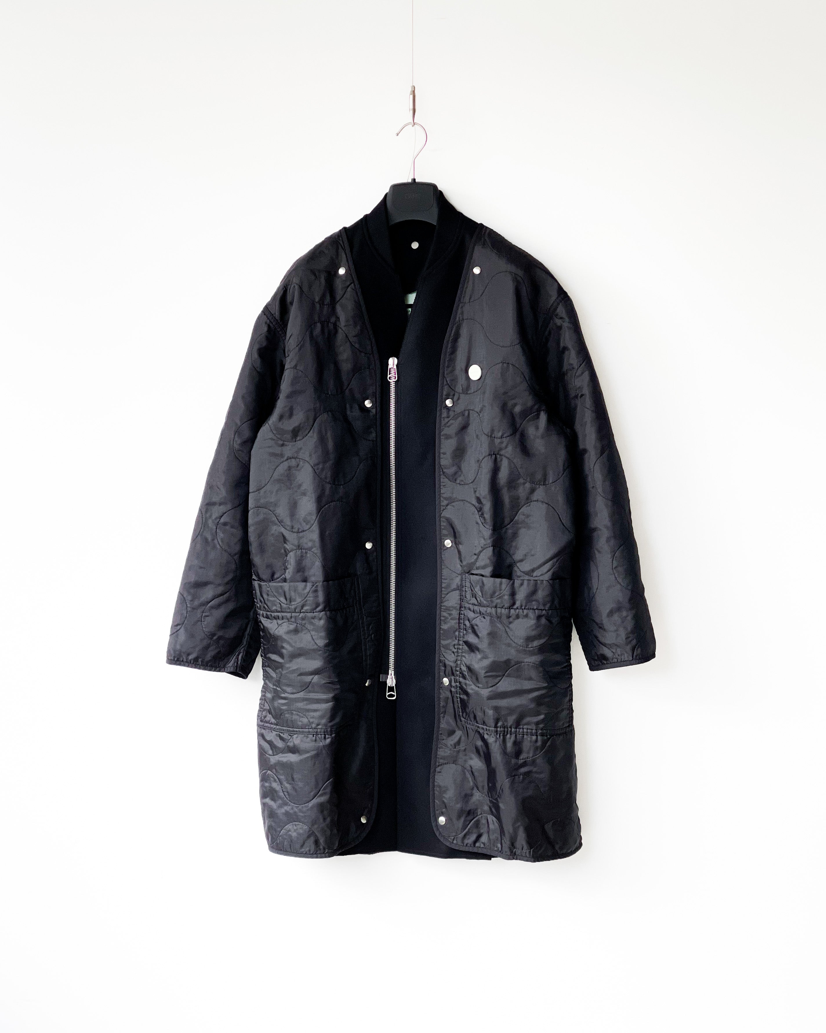 【OAMC】RE:WORK ZIPPED LINER,DETACHABLE - BLACK