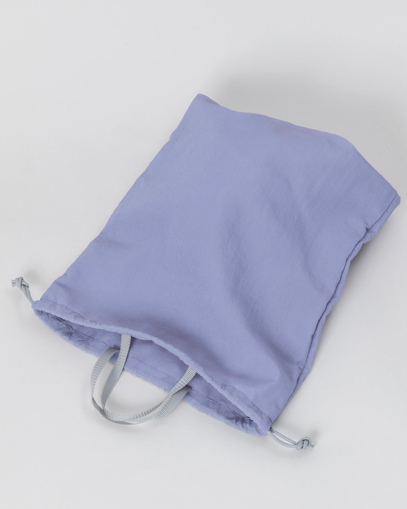 [ERA.] SHEER RIPSTOP FLAT KINCHAKU LARGE - LAVENDER