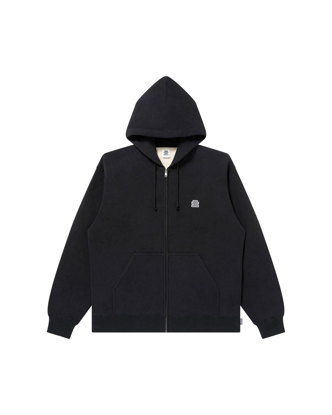 【BLACKEYEPATCH】 SMALL OG THERMAL ZIP HOODIE - BLACK