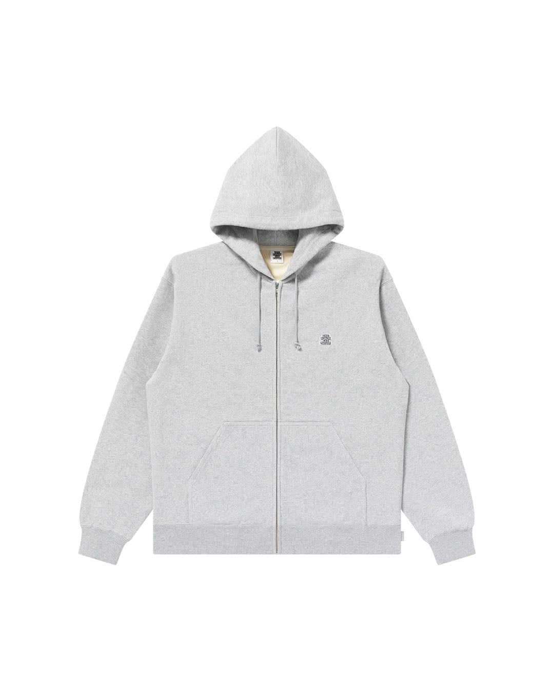 【BLACKEYEPATCH】 SMALL OG THERMAL ZIP HOODIE - GRAY