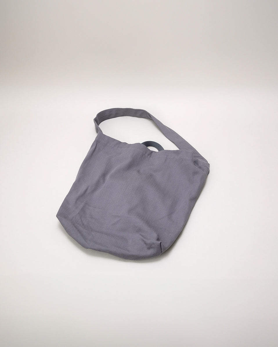 【ERA.】HOMMA HERRINGBONE BIG SHOULDER BAG - GRAY