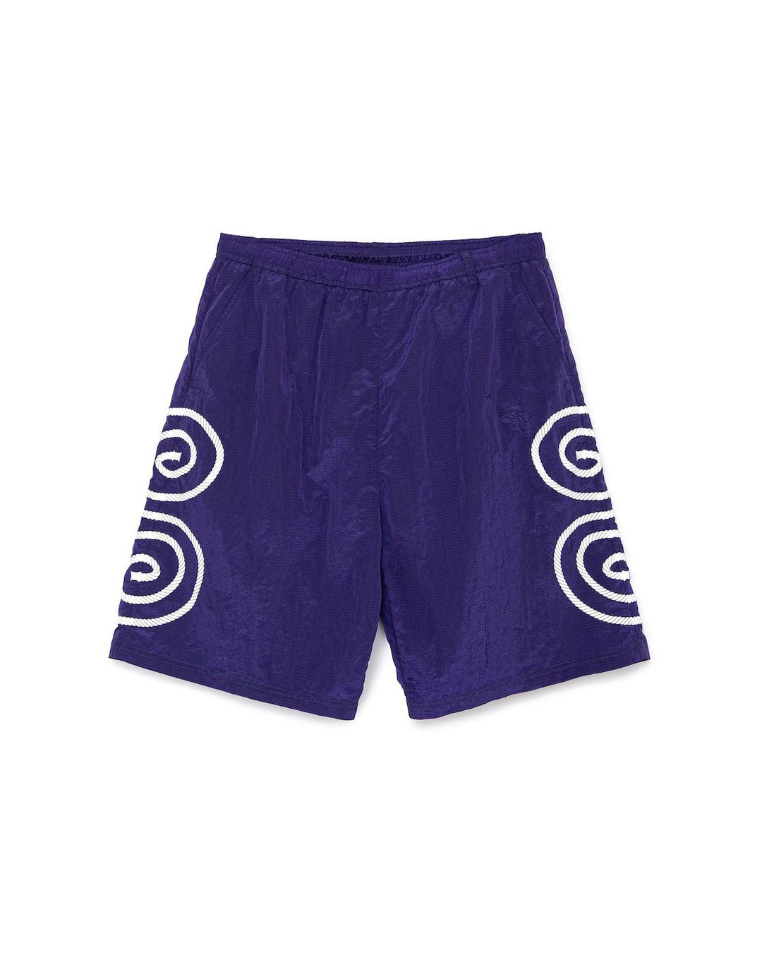 【SOL】ROPE LOGO SWIM SHORTS - PURPLE