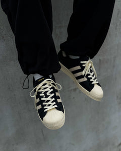 【ADIDAS】SUPERSTAR 82 -  CORE BLACK×CREAM WHITE