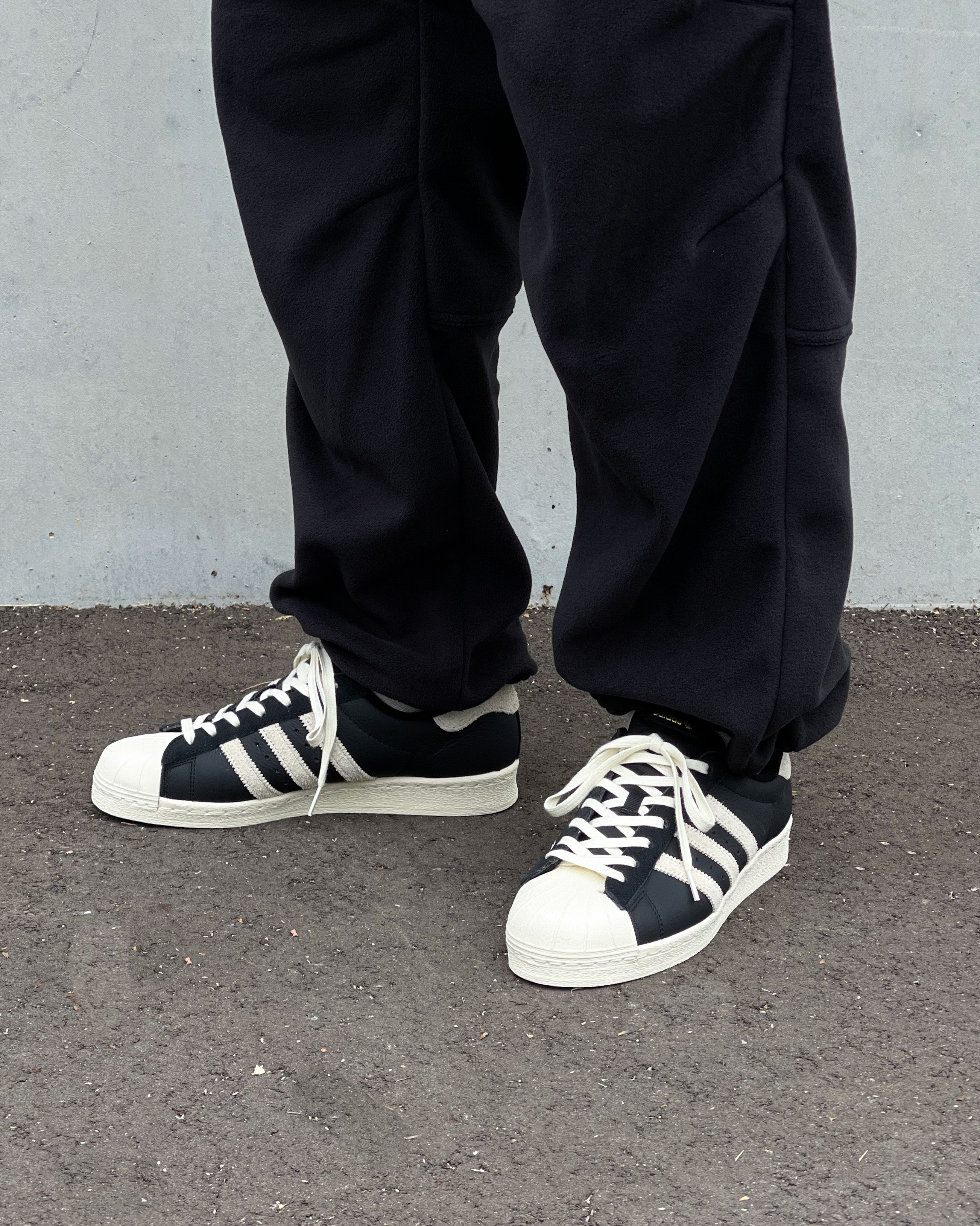 【ADIDAS】SUPERSTAR 82 -  CORE BLACK×CREAM WHITE