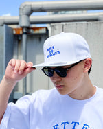 Load image into Gallery viewer, 【BETTERᵀᴹ GIFT SHOP】”BOYS OF BETTER” SNAPBACK CAP - WHITE
