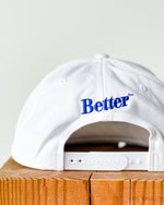 Load image into Gallery viewer, 【BETTERᵀᴹ GIFT SHOP】”BOYS OF BETTER” SNAPBACK CAP - WHITE
