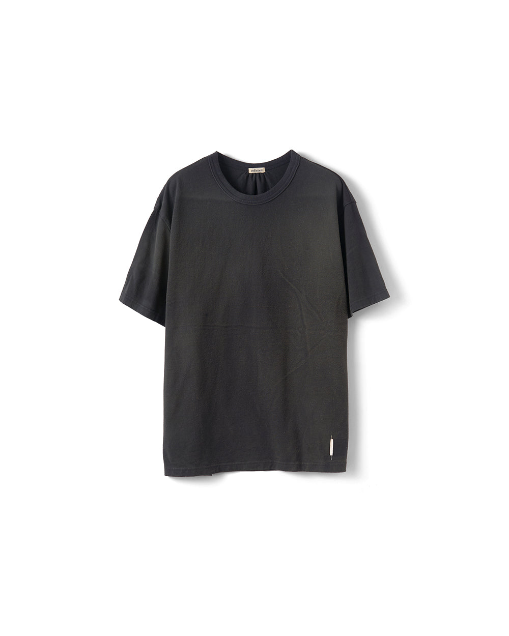【REFOMED】10WASH FORMED TEE “BASE” - BLACK