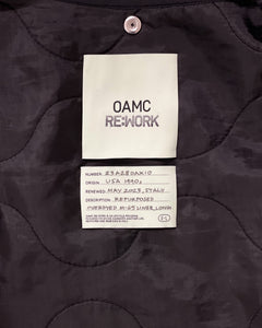 【OAMC】RE:WORK ZIPPED LINER,DETACHABLE - BLACK