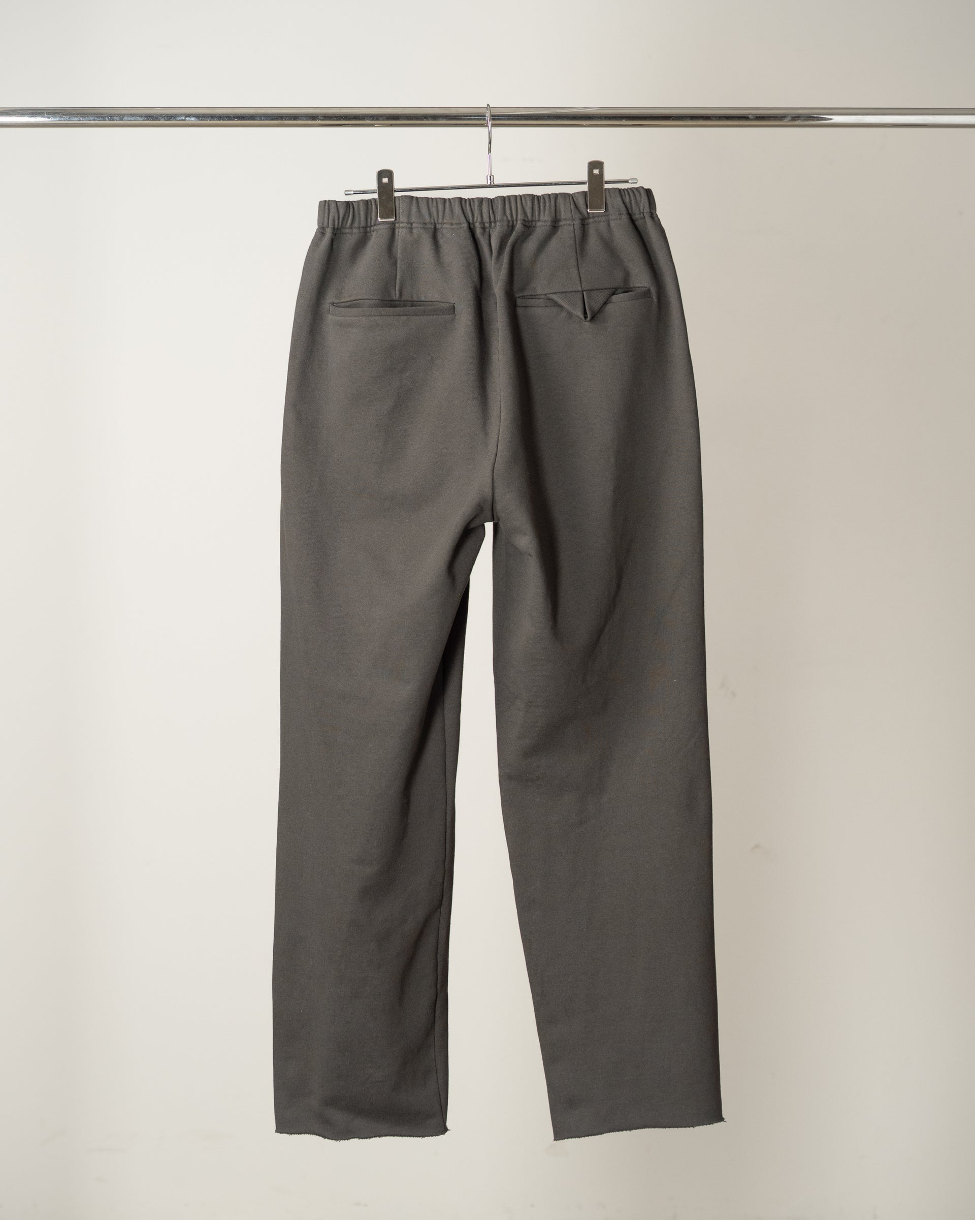 【ANCELLM】SWEAT SLACKS - CHARCOAL