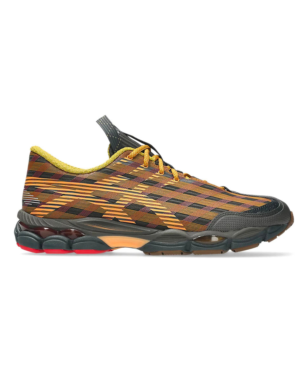 【ASICS SPORTSTYLE】US8-S GEL-SJ33 - BLACK COFFEE/ORANGE LILY