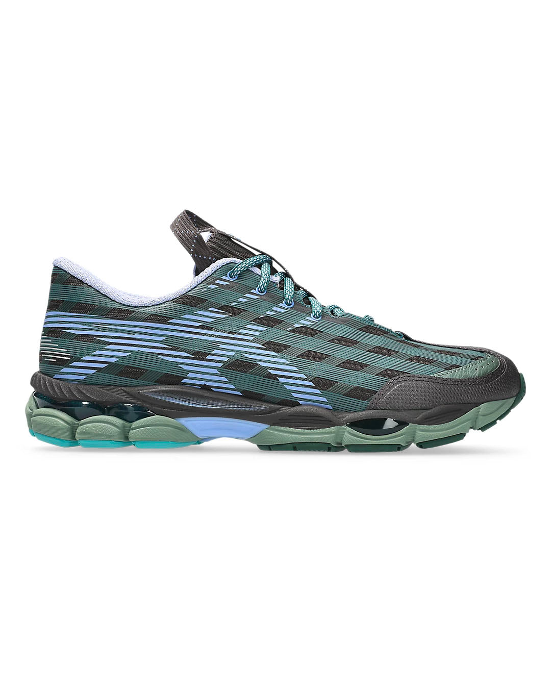 【ASICS SPORTSTYLE】US8-S GEL-SJ33 - ROASTED COFFEE/PERIWINKLE BLUE