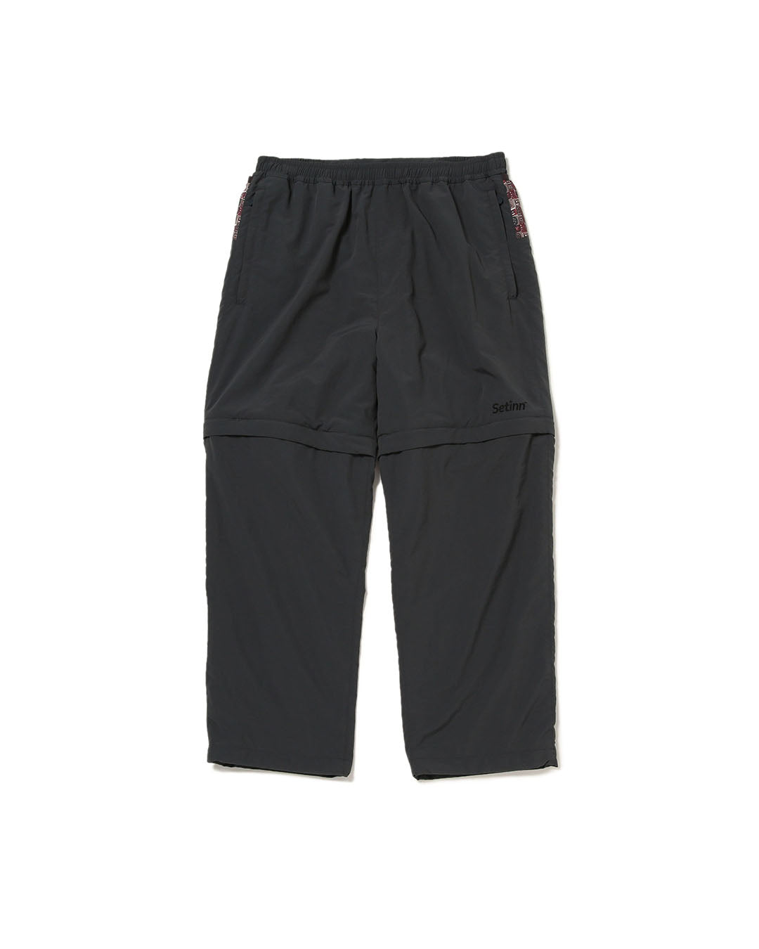 【SETINN】BALLPERSON 2WAY PANTS - CHARCOAL