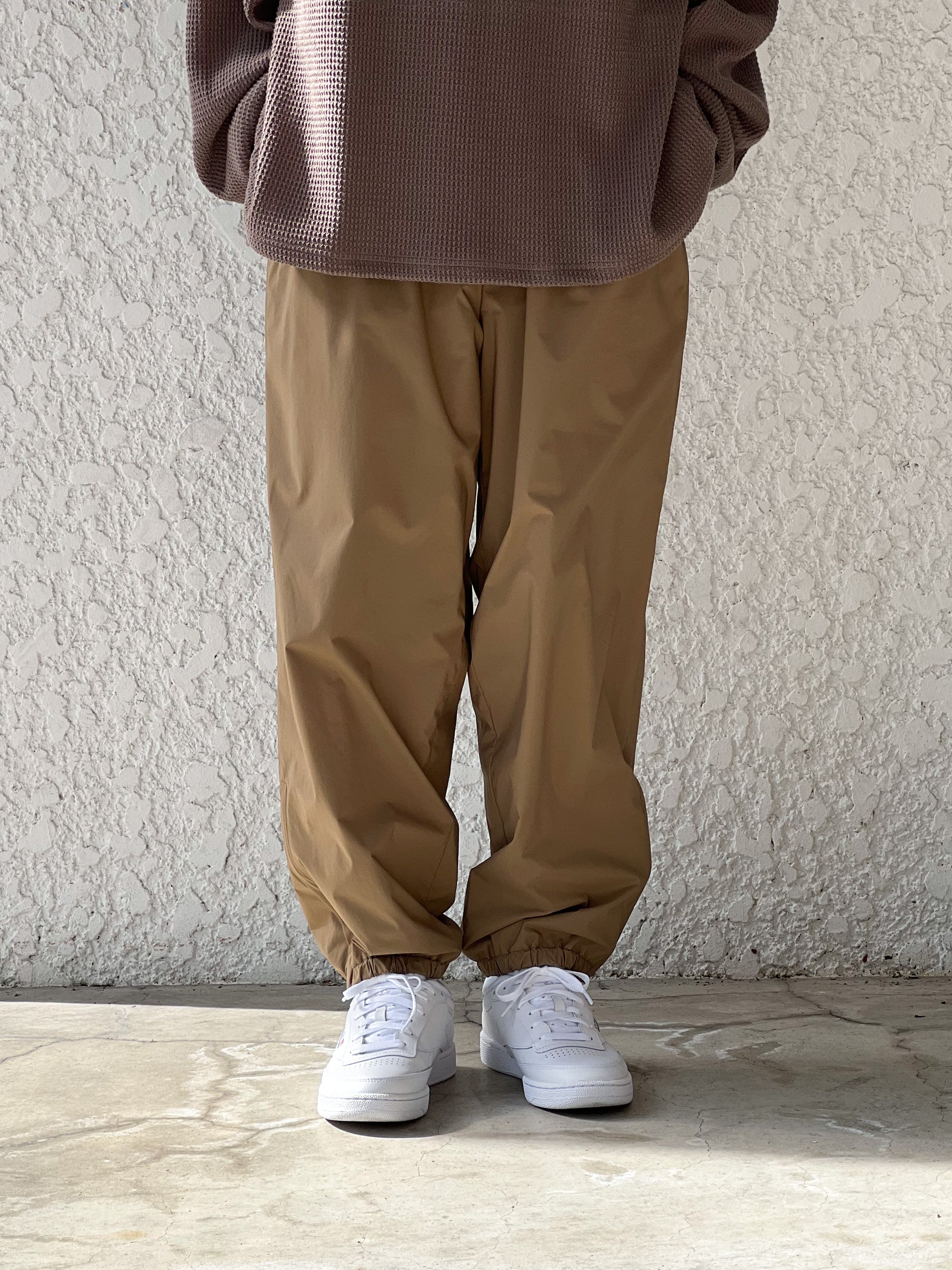 BLURHMS ROOTSTOCK] COTTON SERGE 47 PANTS - OLIVE – pan-kanazawa