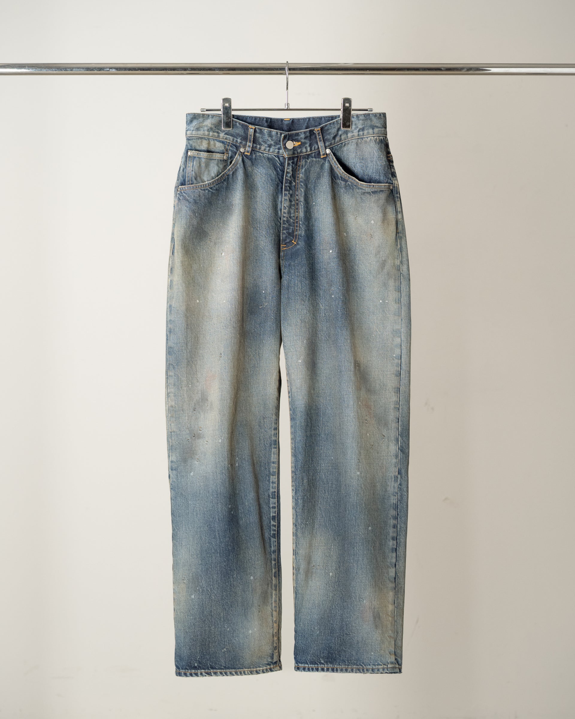 【ANCELLM】#02 TAPERED 5P DENIM PANTS - INDIGO