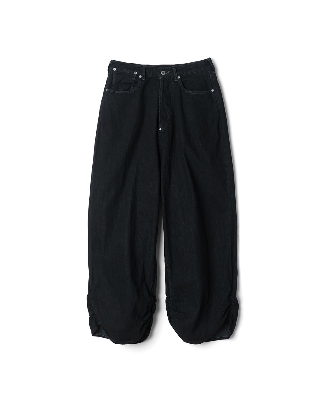 [REFOMED] FRESH MAN DENIM WIDE PANTS - BLACK