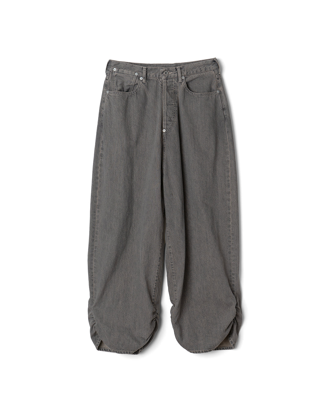 [REFOMED] FRESH MAN DENIM WIDE PANTS - BROWN