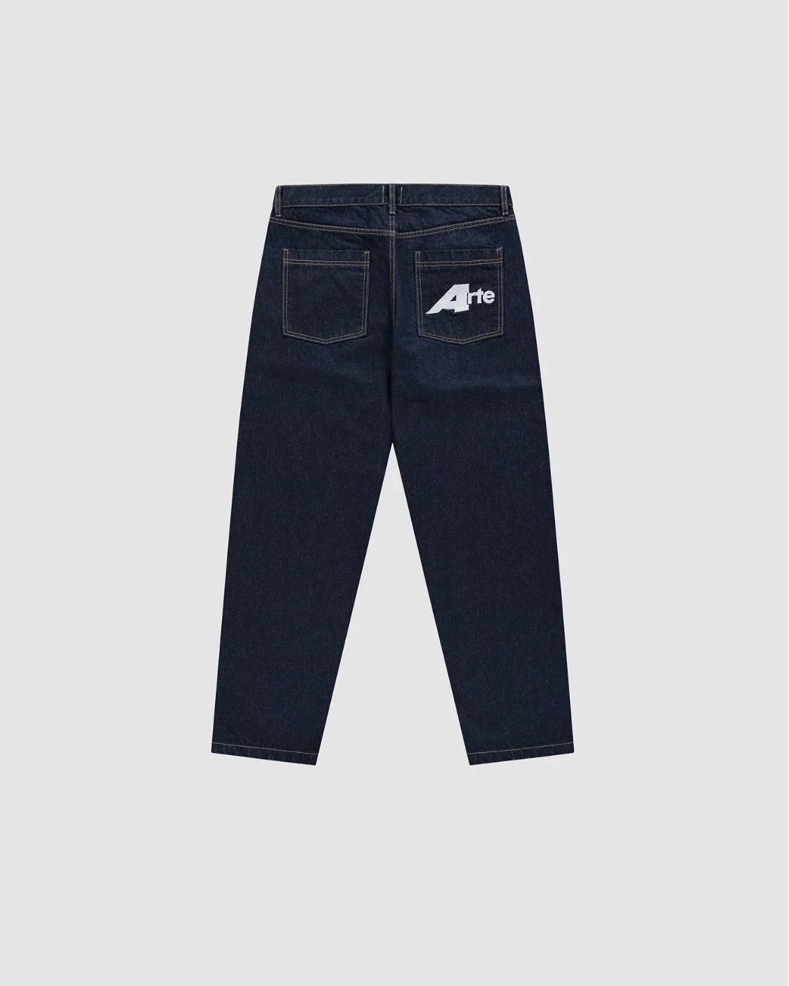 【ARTE ANTWERP】BIG A UNIFORM DENIM PANTS - DENIM