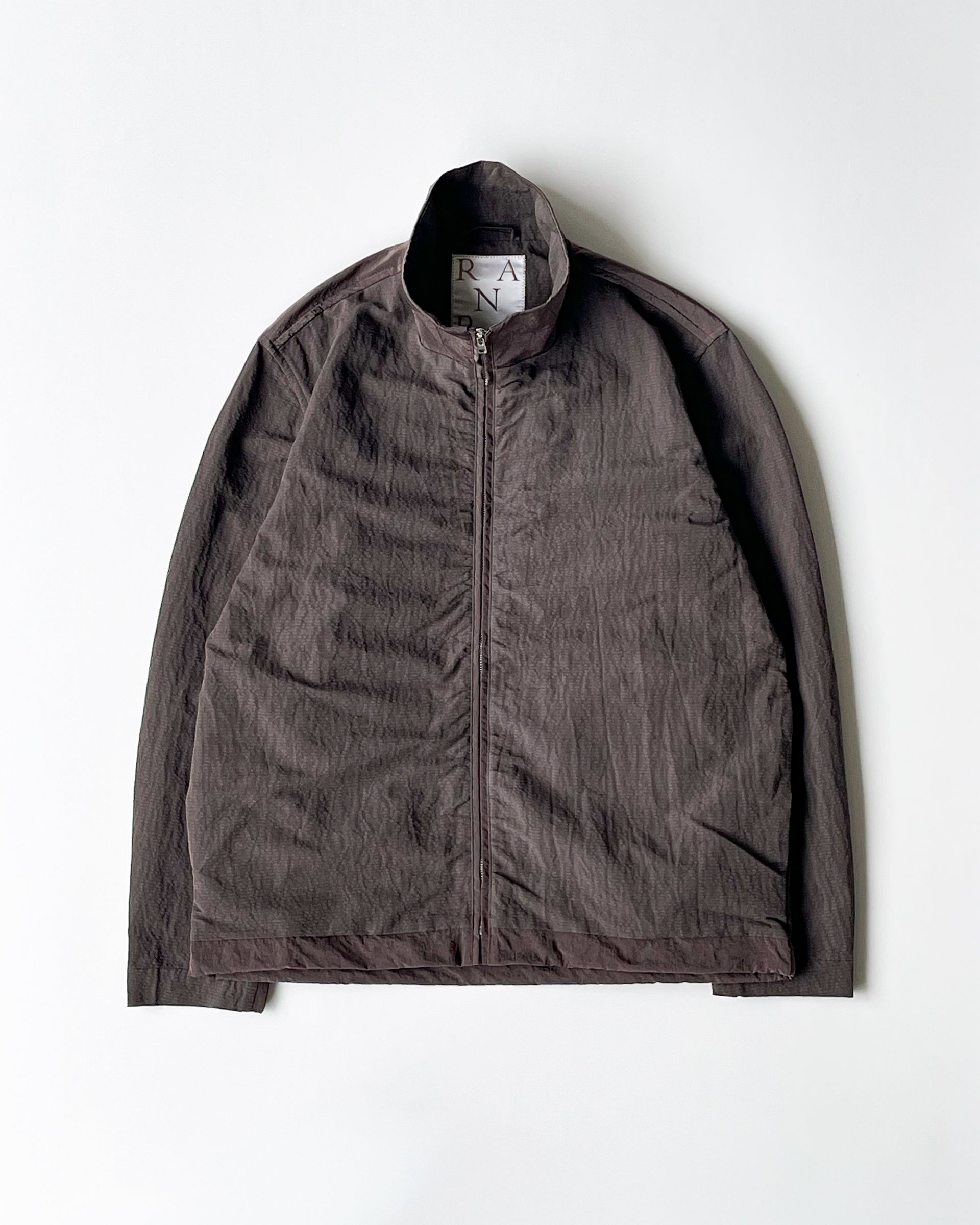 【RANRA】REACH TAILORED JACKET - BLACK COFFEE