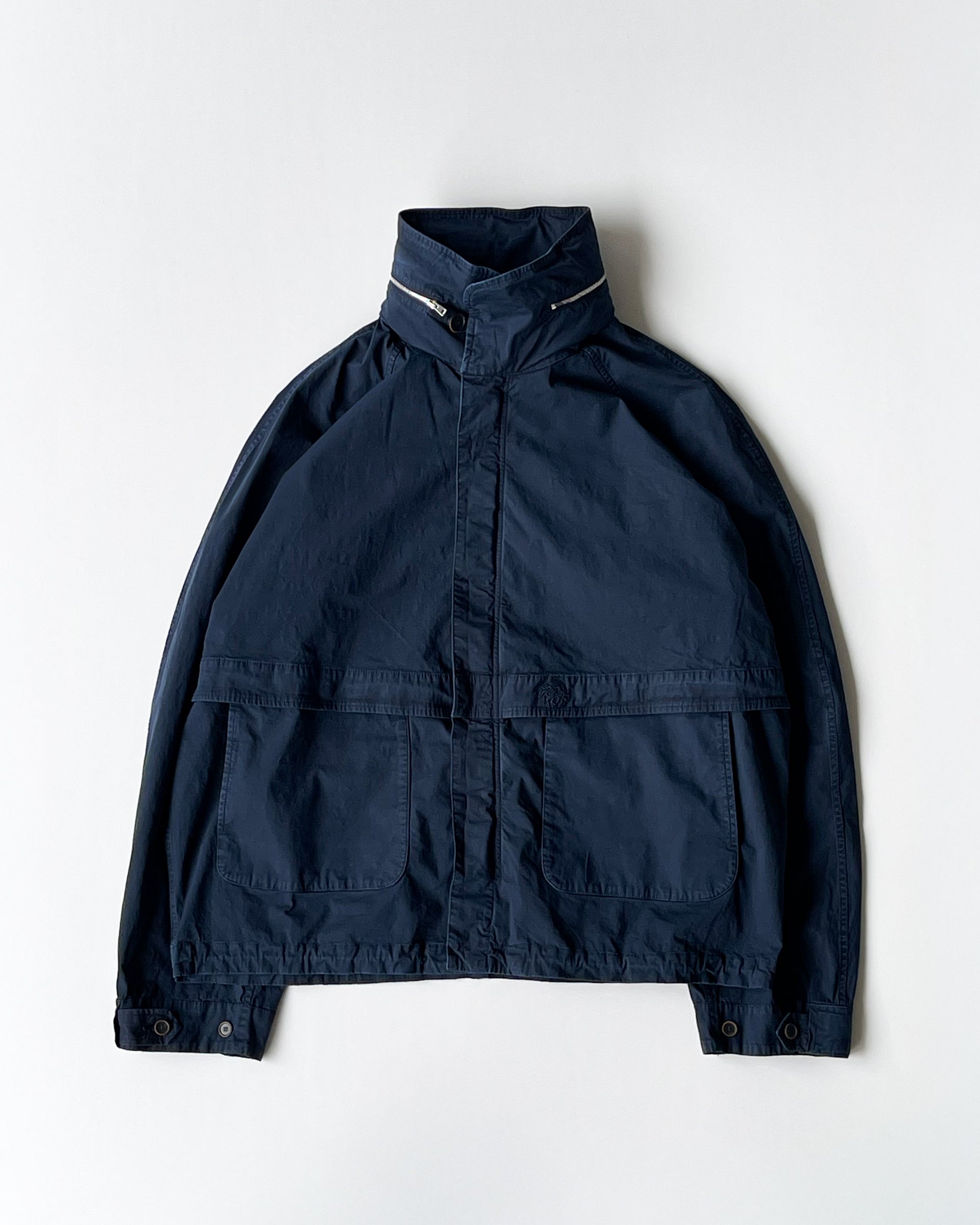【RANRA】FENDER COTTON JACKET - SKY CAPTAIN