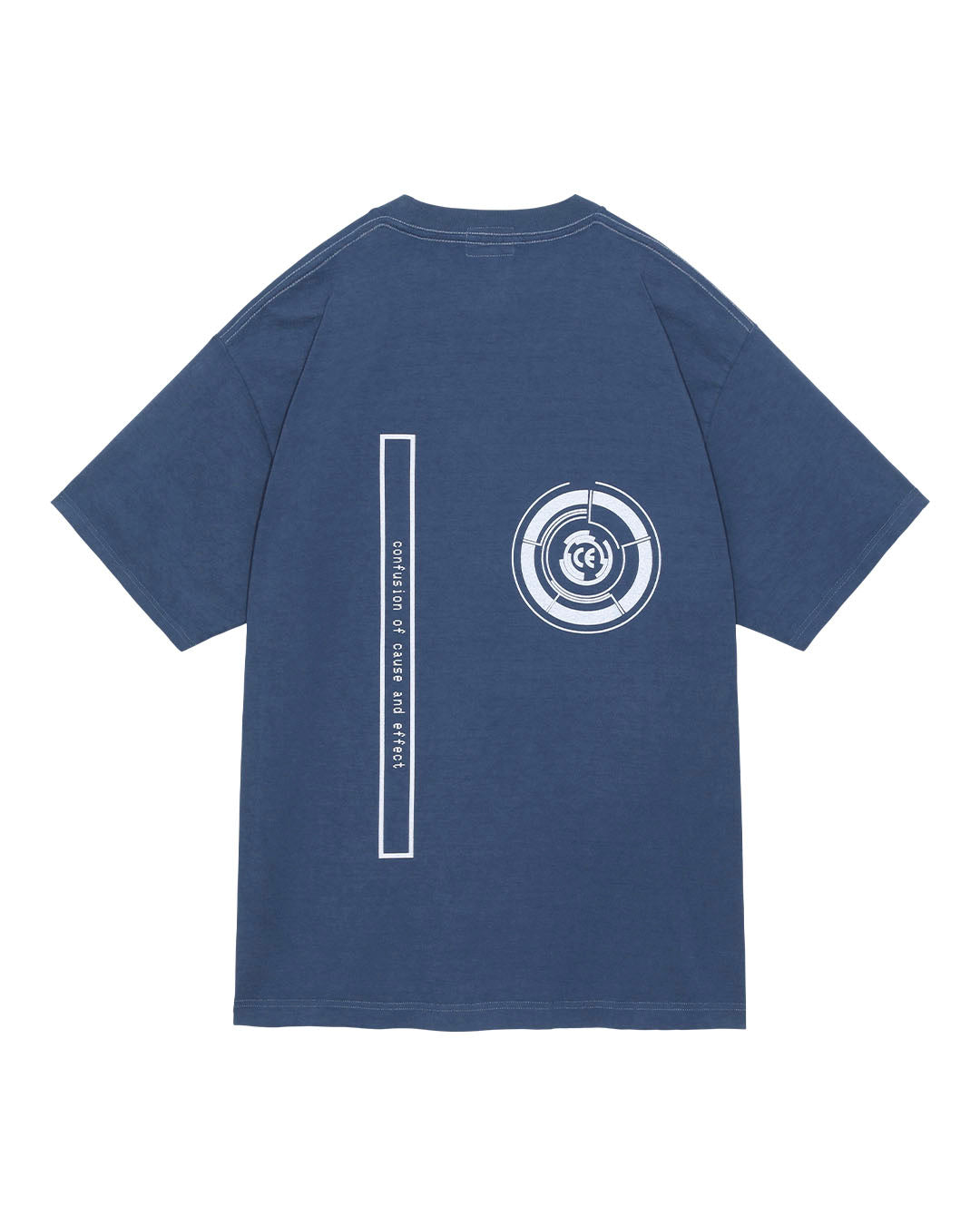 【C.E】OVERDYE CAUSE ANDEFFECT T - NAVY
