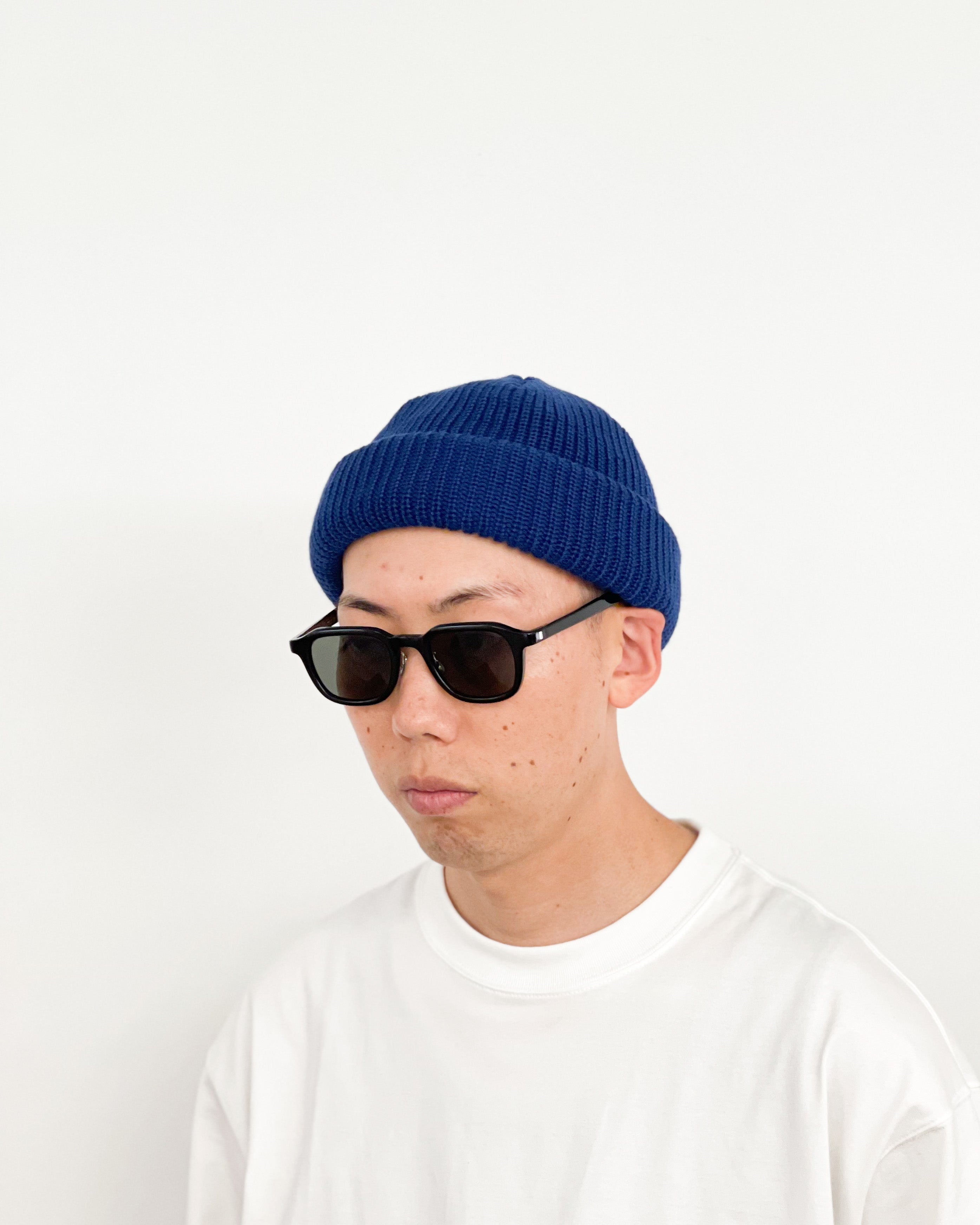 【KIJIMA TAKAYUKI】KNIT DECK CAP - BLUE