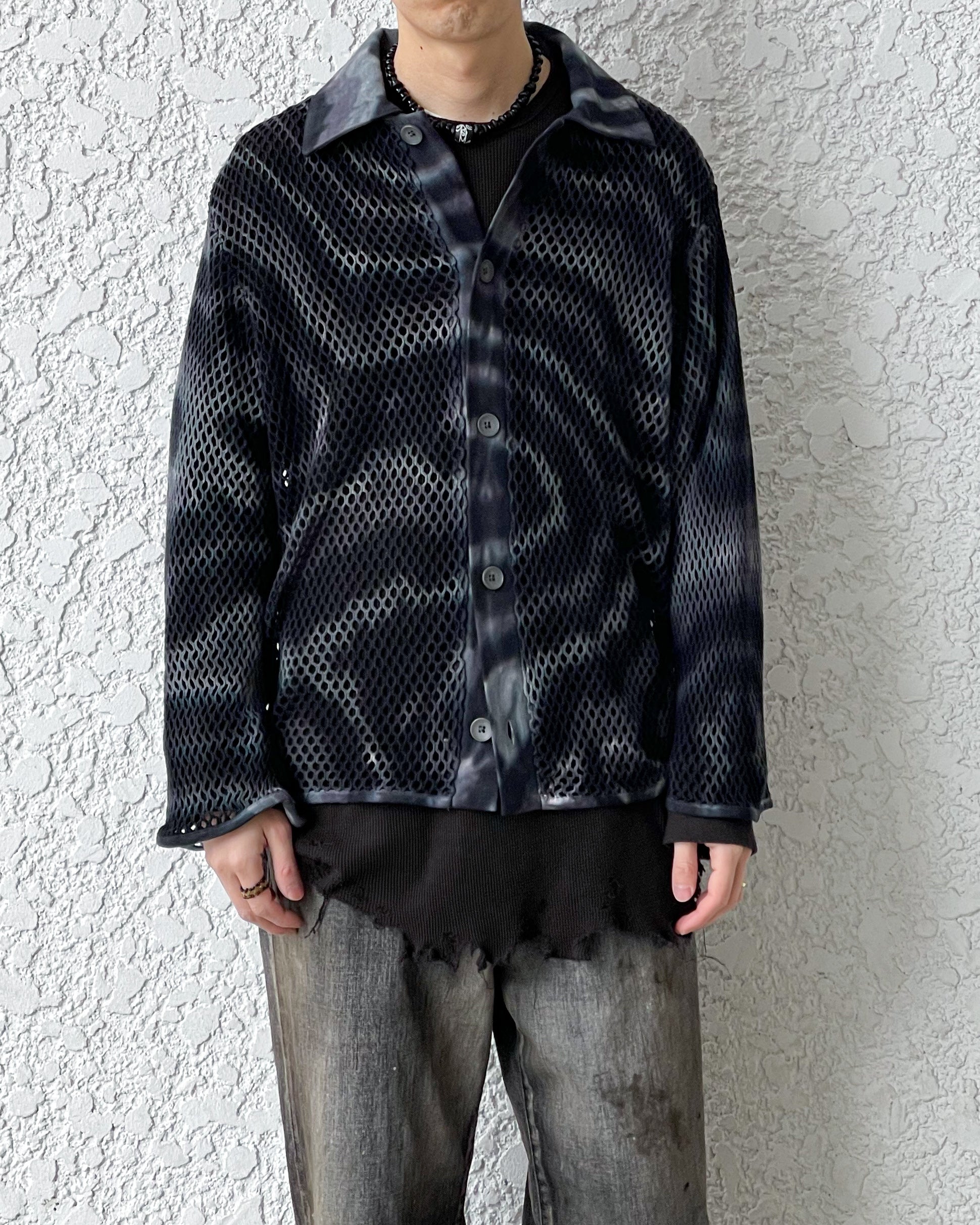 LAMROF]AMI ART SHIRT - BLACK