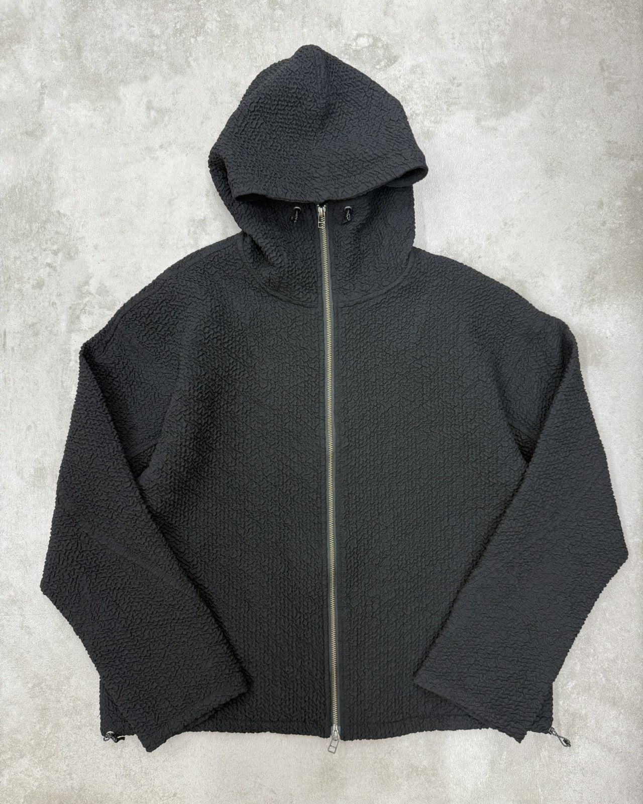 【PASTOR NOVA】UNDULATIO HOODIE - BLACK