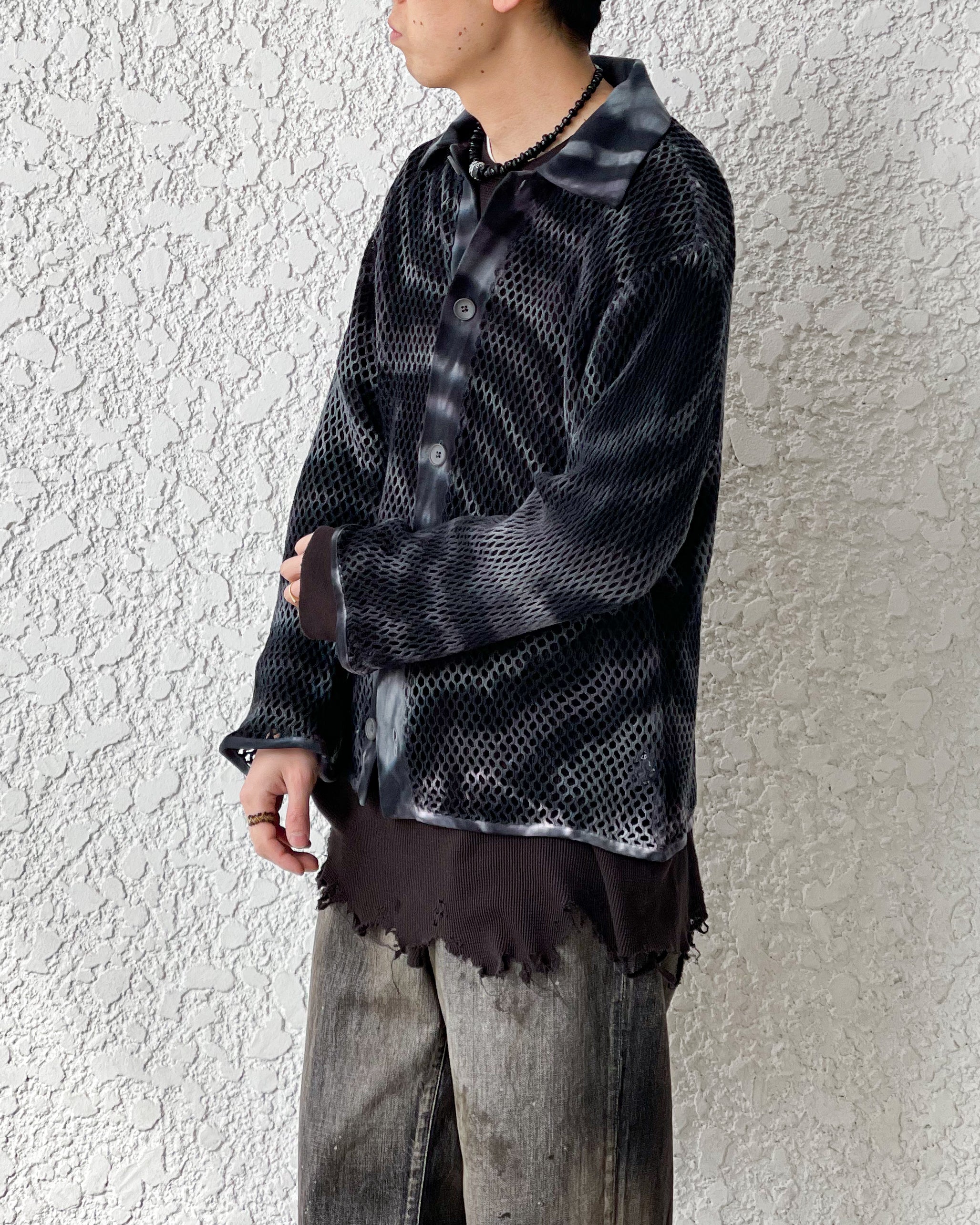 LAMROF】AMI ART SHIRT - BLACK