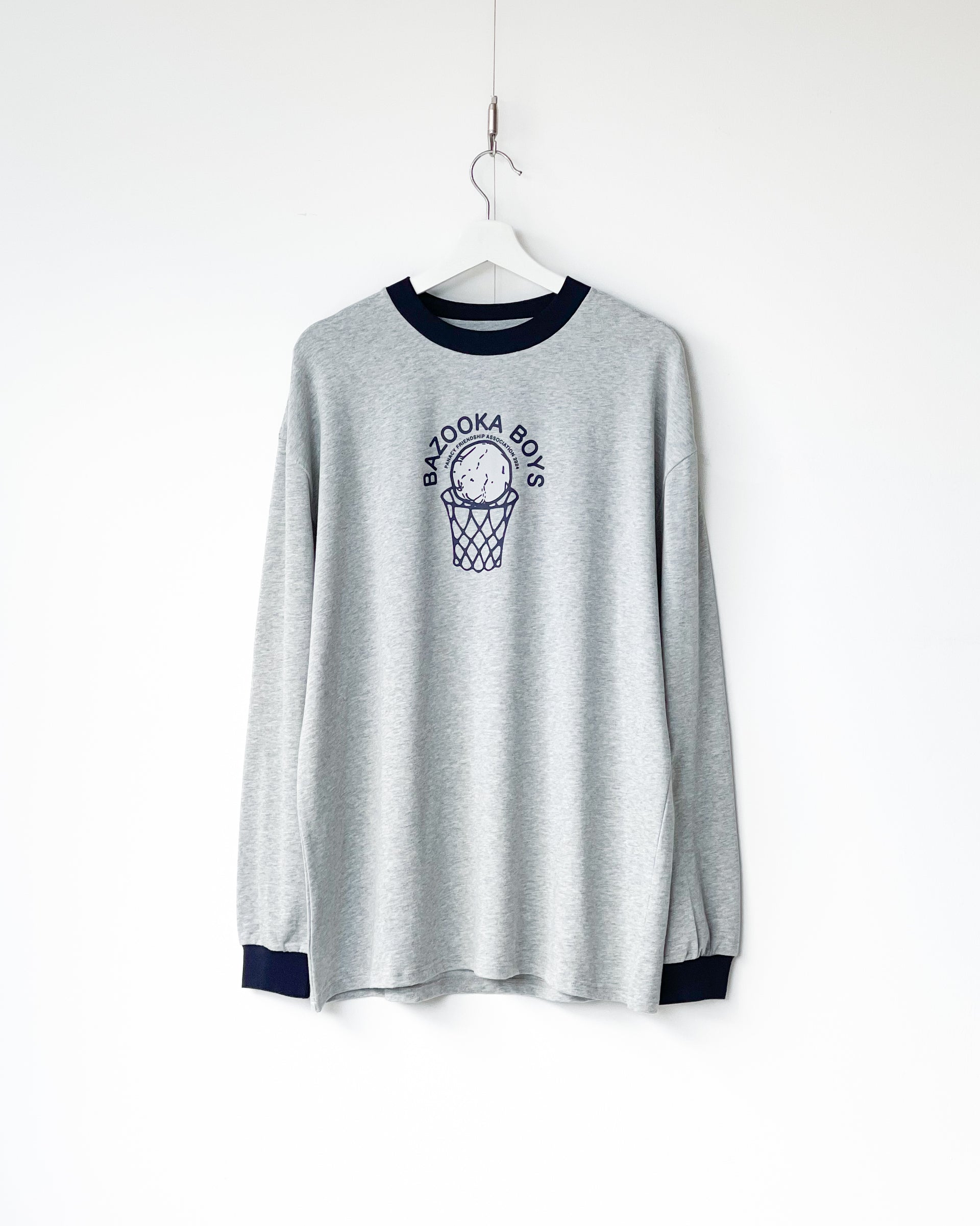 [ACY] BAZOOKA BOYS L/S TEE - ASH