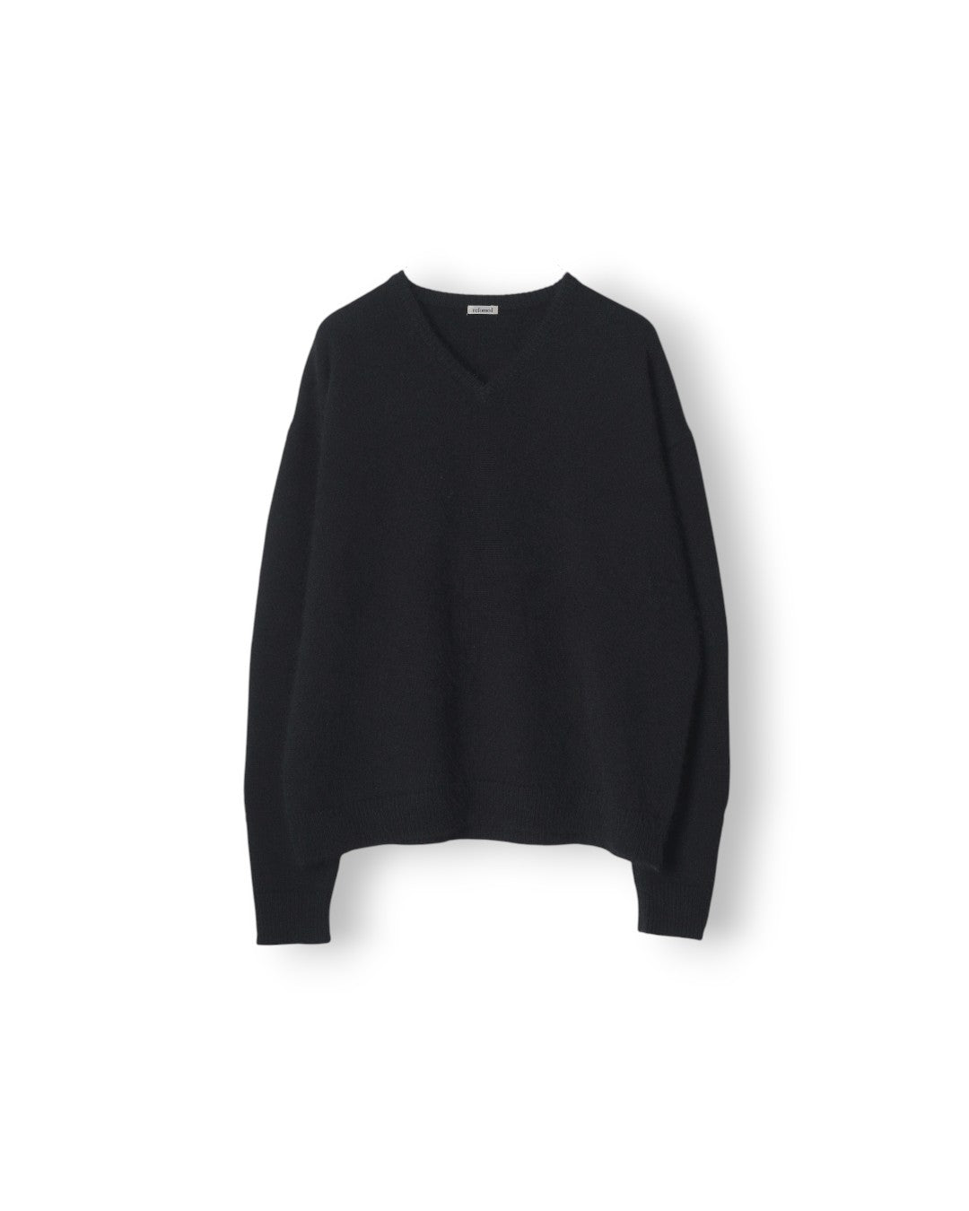 [REFOMED] FRESH MAN V-NECK KNIT - BLACK