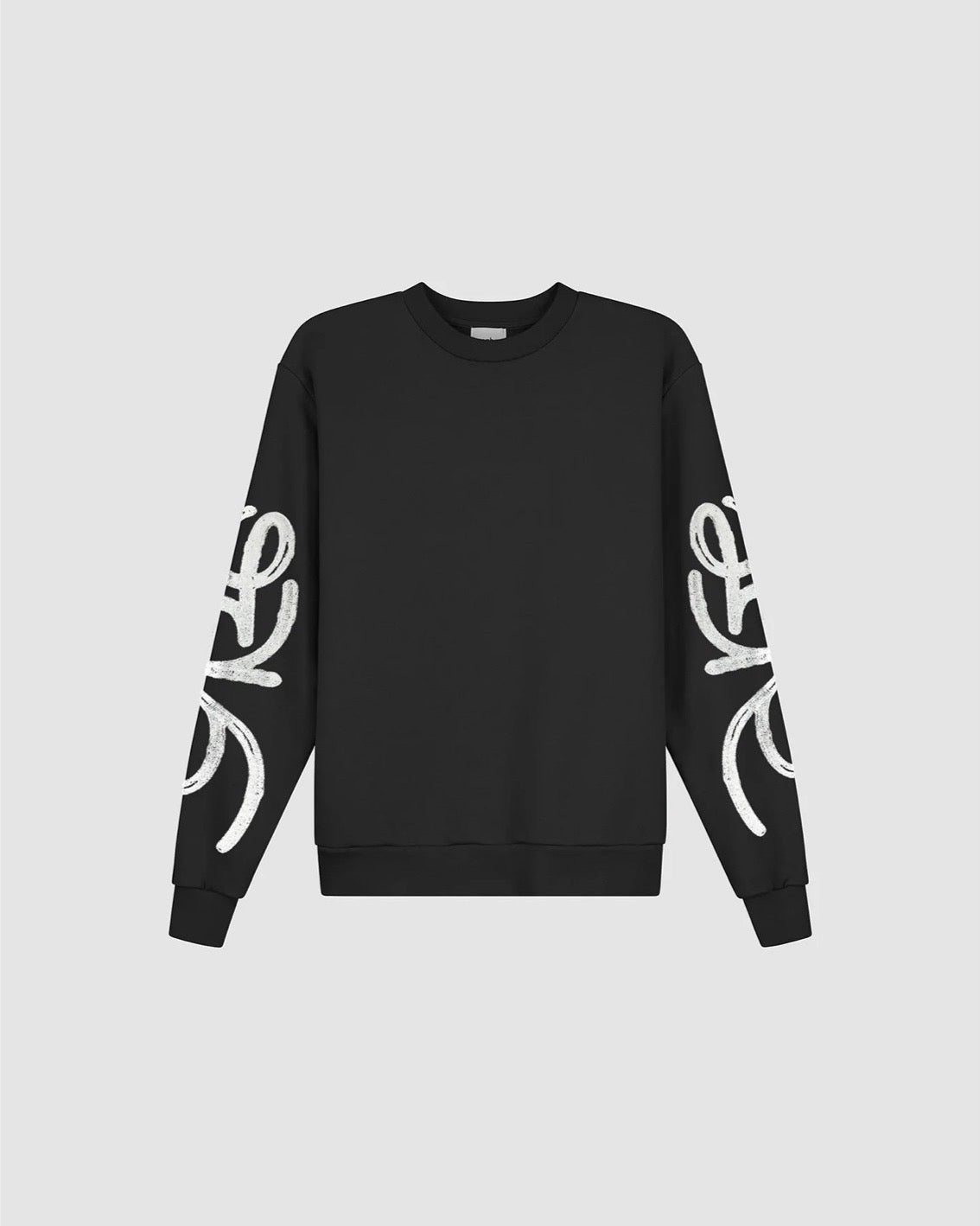 【ARTE ANTWERP】SWIRL CREWNECK - BLACK
