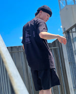 Load image into Gallery viewer, [STACKS]STACKS “KM MORE LOST EP” TEE - BLACK
