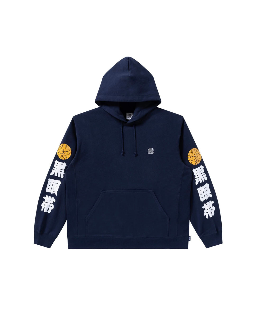 [BLACKEYEPATCH] OG LABEL KAMON HOODIE - NAVY