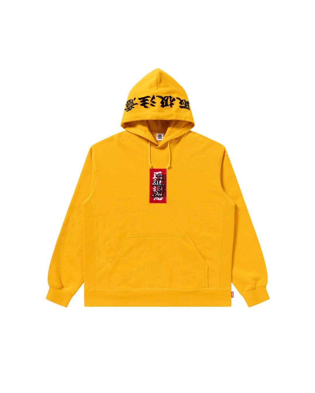 [BLACKEYEPATCH] HANDLE WITH CARE HOODIE - YELLOW