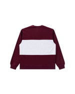Load image into Gallery viewer, [BLACKEYEPATCH] SWEET CIGAR BORDERED CREW SWEAT - RED
