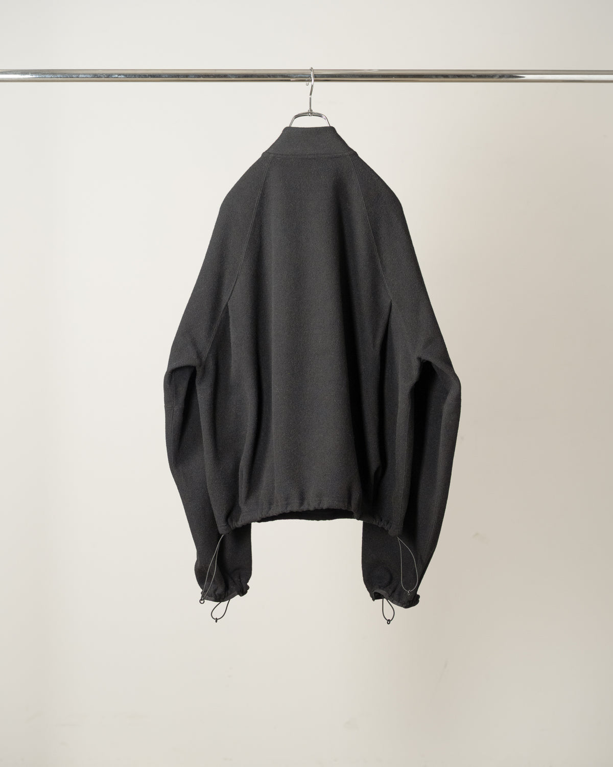 【ANCELLM】W/CA FLEECE BLOUSON - BLACK