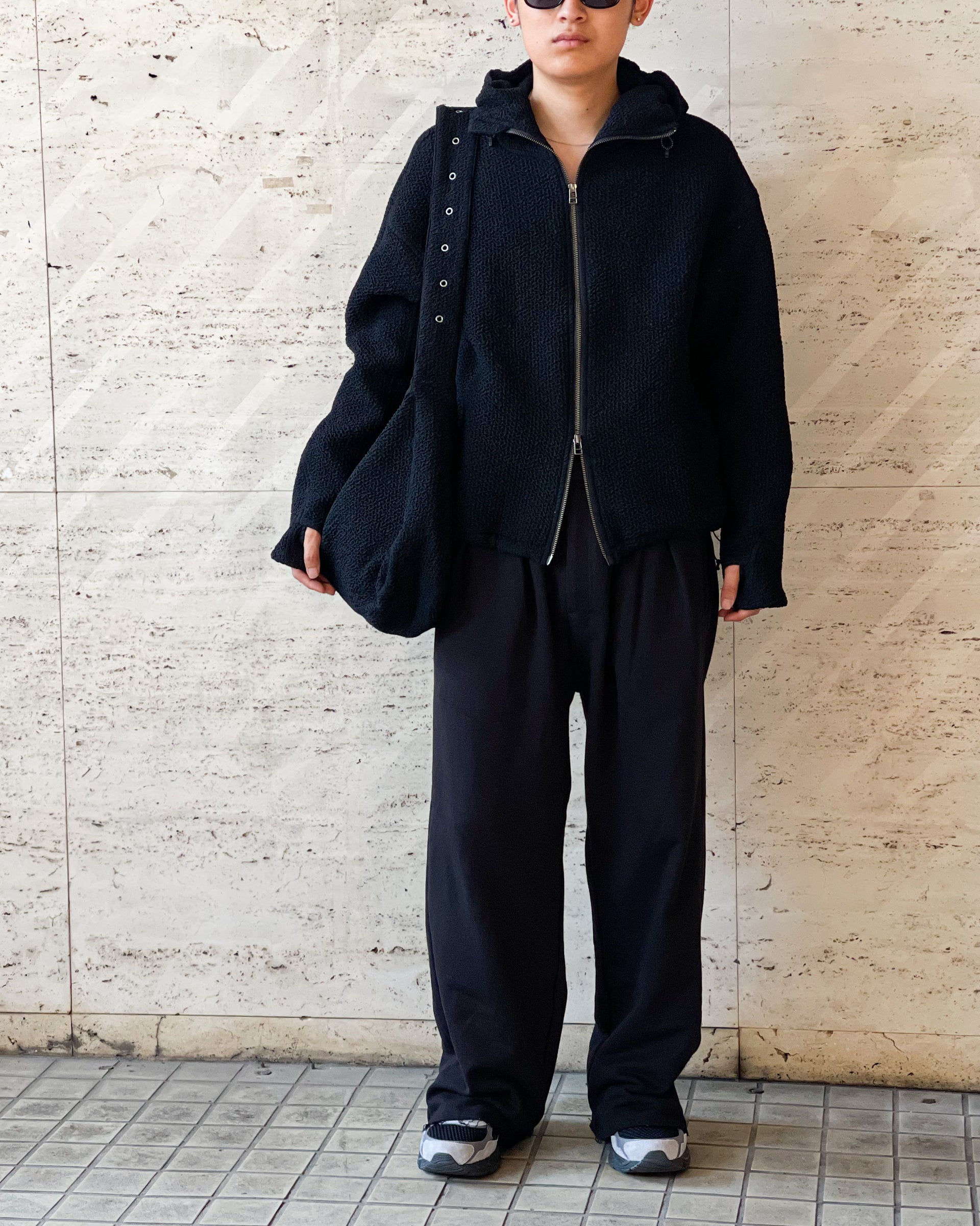 【PASTOR NOVA】UNDULATIO BAG - BLACK