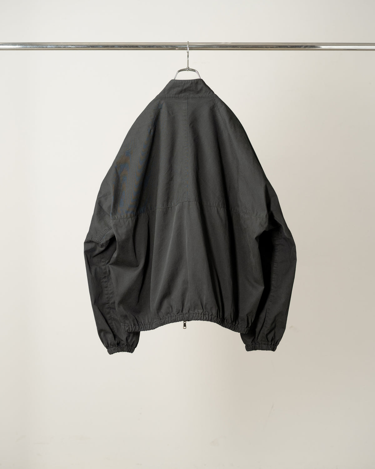 【ANCELLM】AGING KIMONO BLOUSON - BLACK