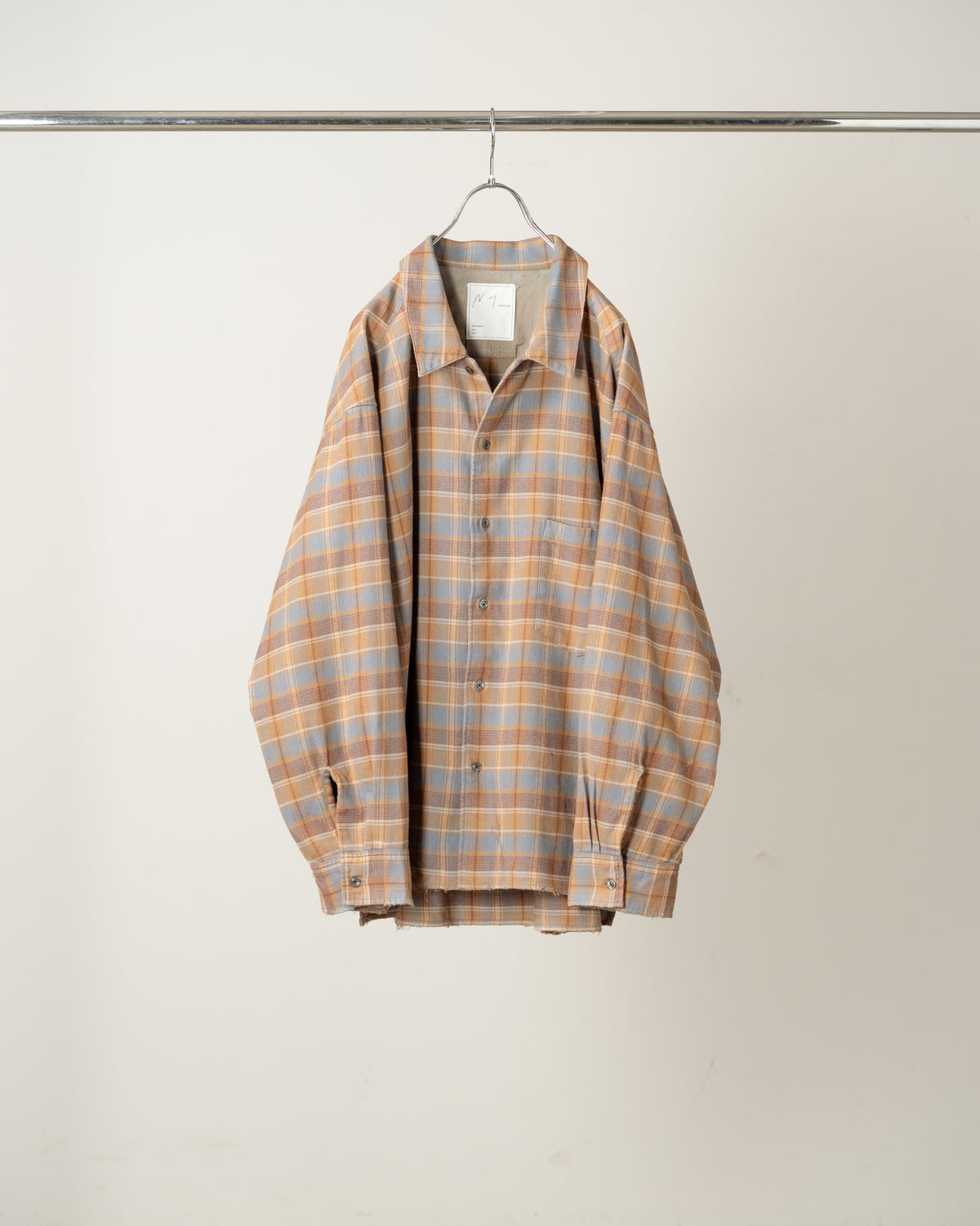 【ANCELLM】NEL CHECK SHIRT - PATTERN A