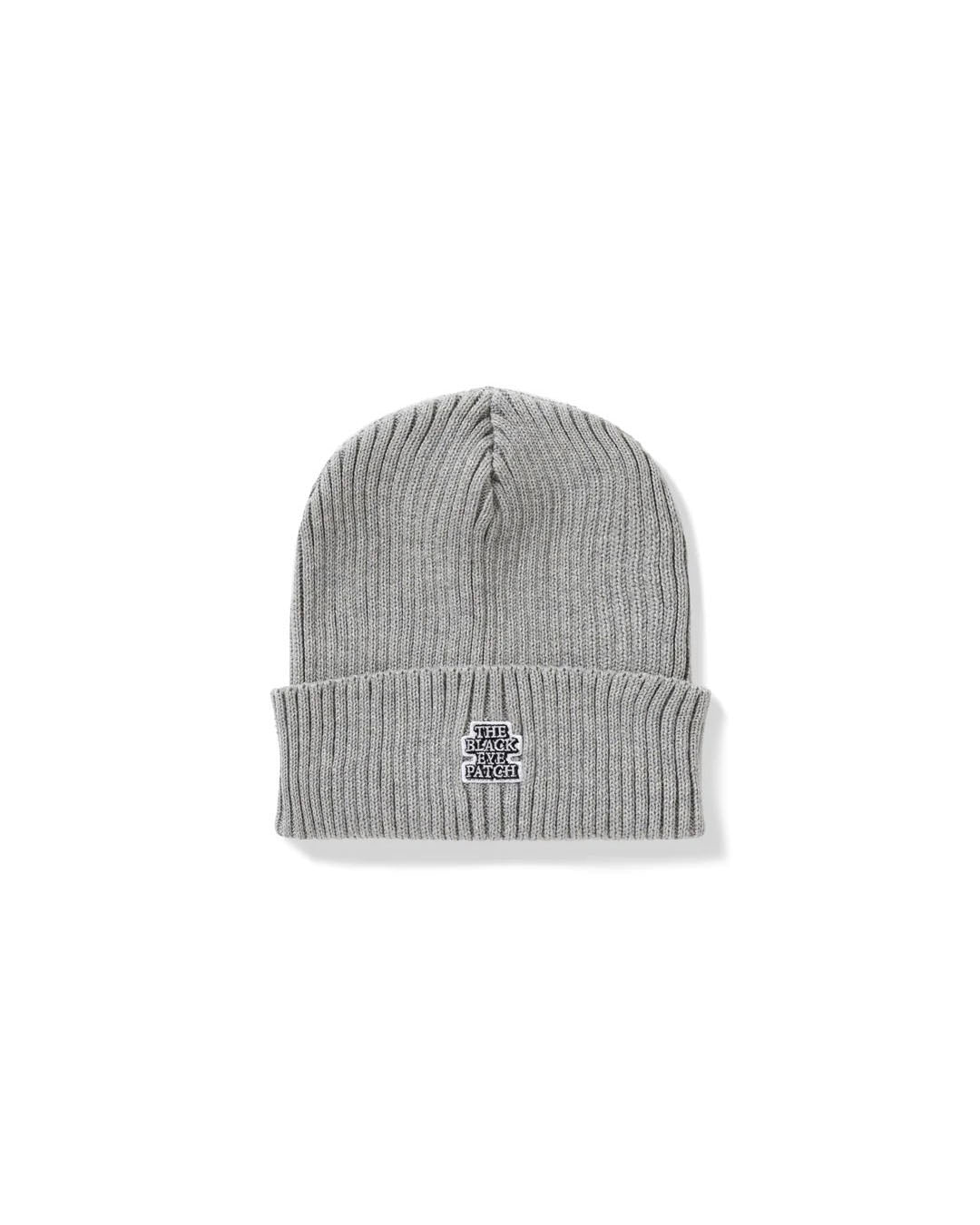 BLACKEYEPATCH] OG LABEL BEANIE - GRAY – pan-kanazawa