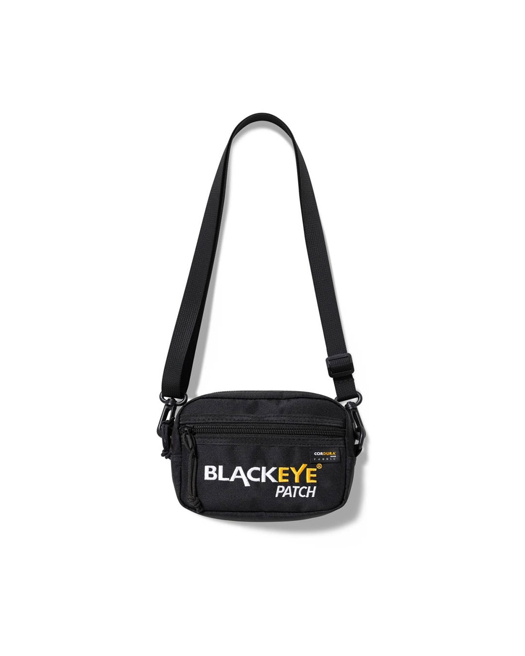 [BLACKEYEPATCH] DURABILITY LOGO CORDURA SHOULDER BAG - BLACK