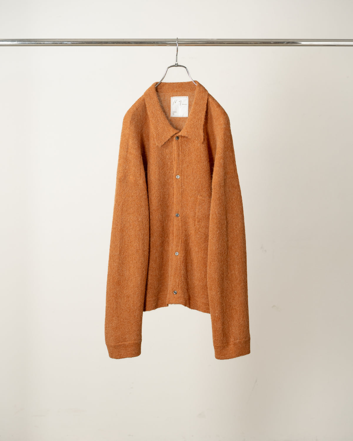 【ANCELLM】KNIT SHIRT - CAMEL