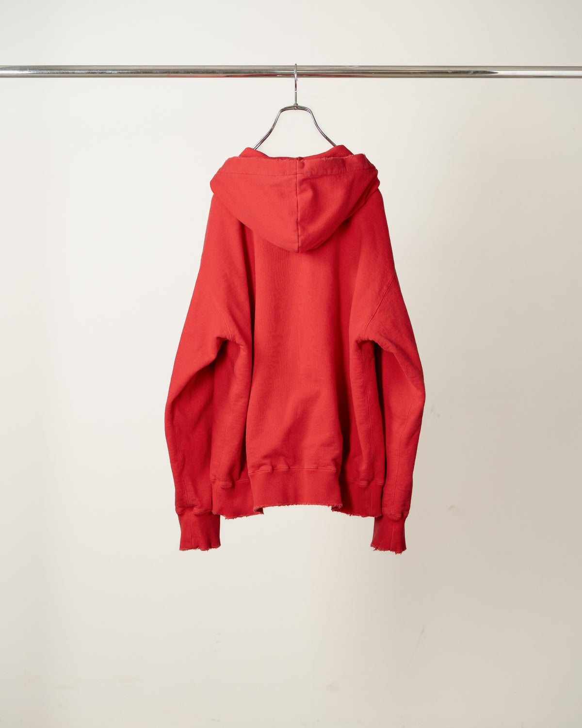 【ANCELLM】ZIP UP HOODIE - RED