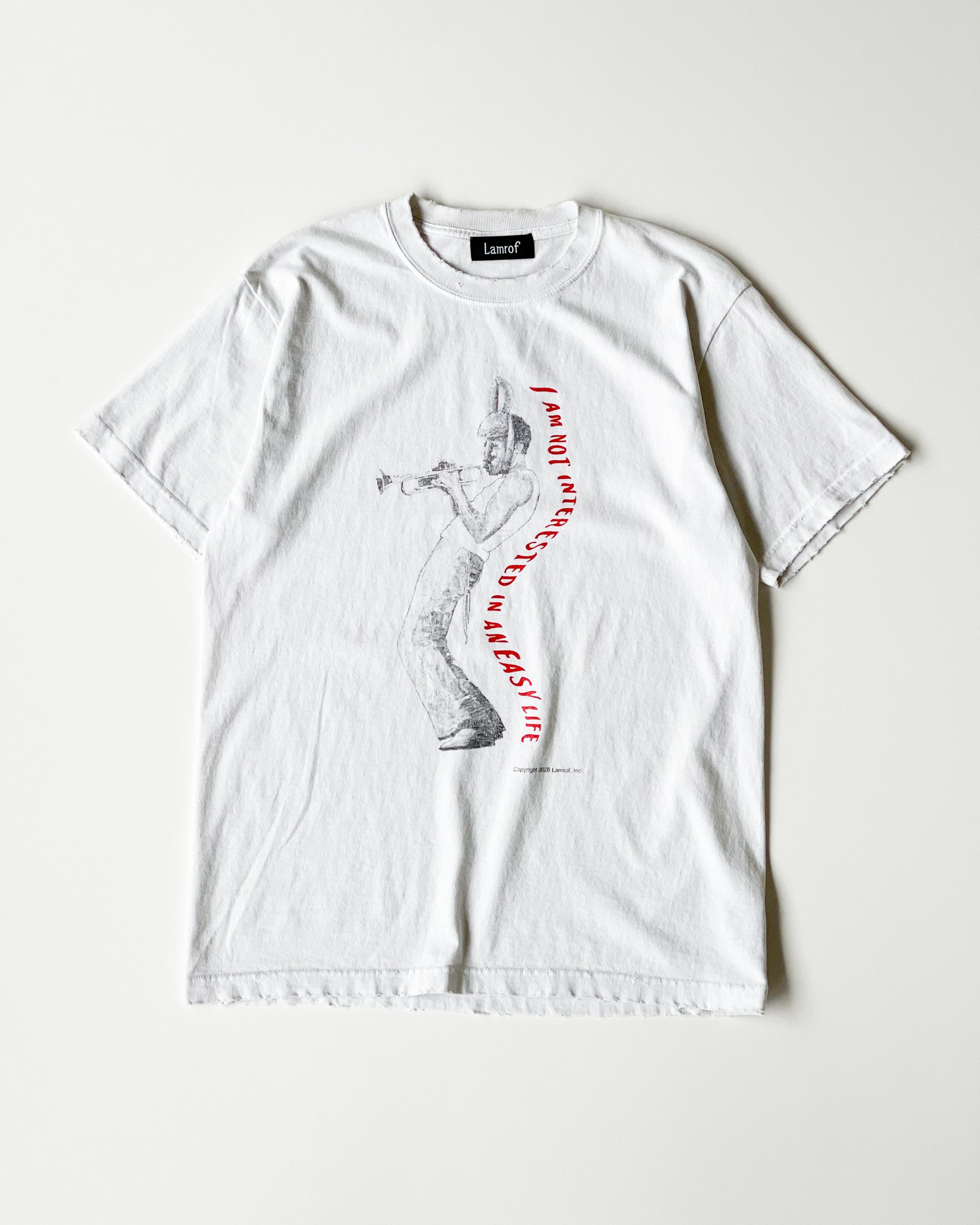 【LAMROF】Mr.MD GEREBO TEE - WHITE
