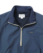 Load image into Gallery viewer, [THISISNEVERTHAT] NYLON HALF ZIP PULLOVER - BLUE
