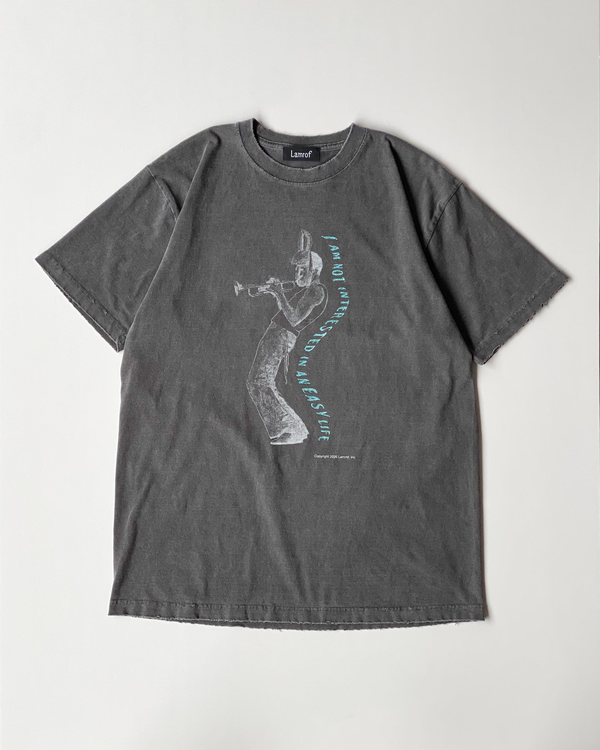 【LAMROF】Mr.MD GEREBO TEE - BLACK