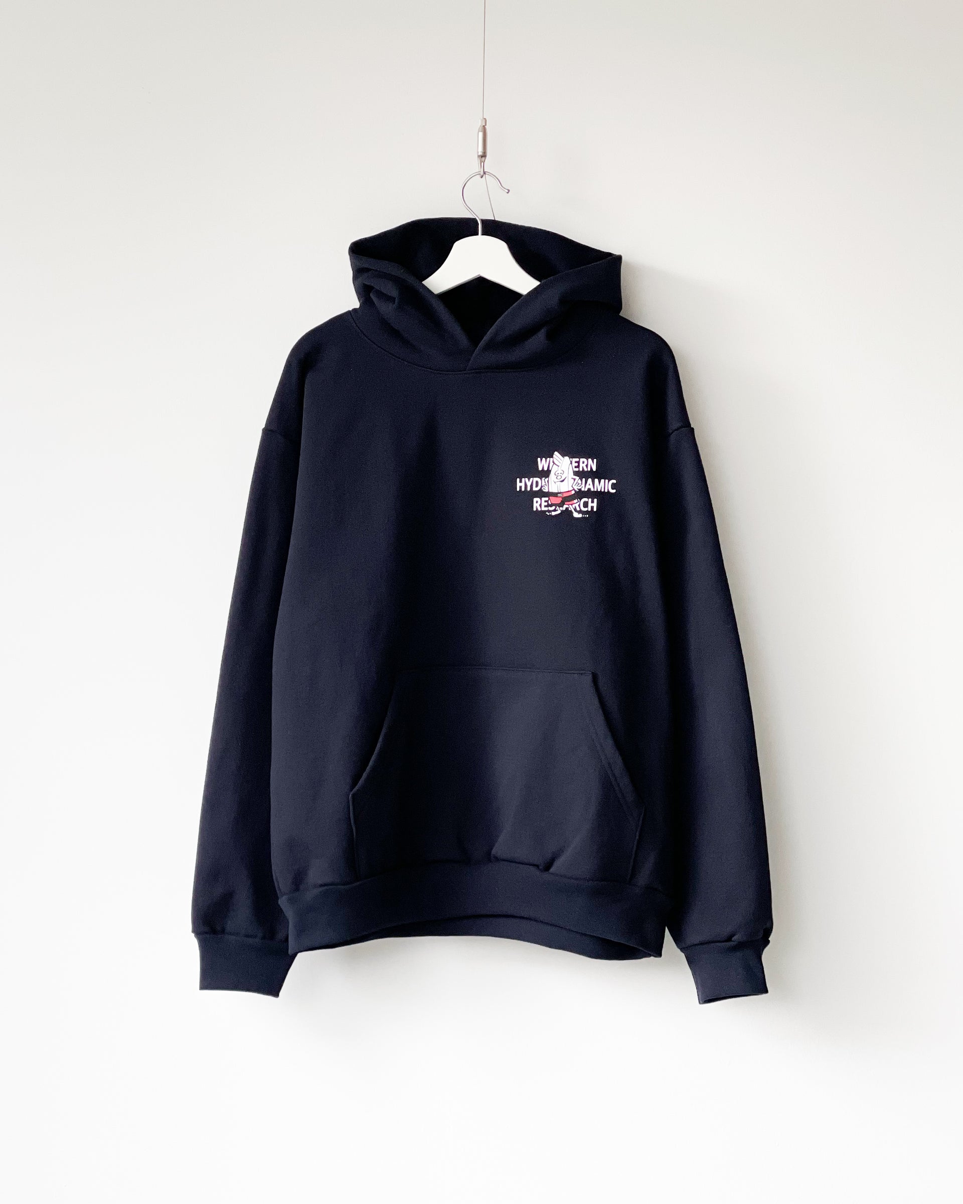 【WESTERN HYDRODYNAMIC RESEARCH】WHR BIRDWELL HOODIE - BLACK