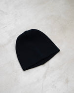Load image into Gallery viewer, [WANNA FOUNDATION] SINGLE KNIT BEANIE - BLACK
